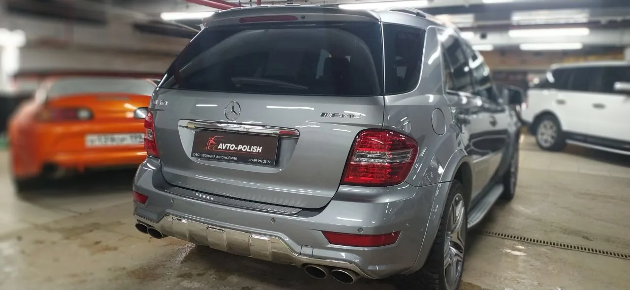 Нанесение Ceramic Pro 9H для Mercedes-Benz ML63