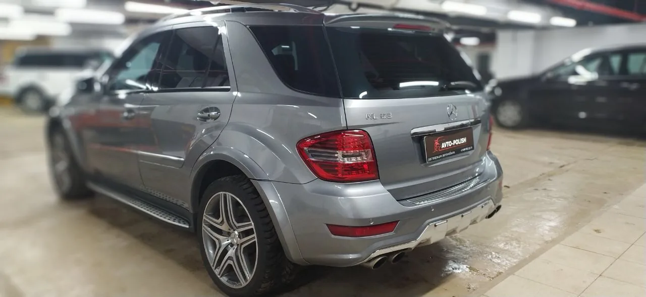 Нанесение Ceramic Pro 9H для Mercedes-Benz ML63