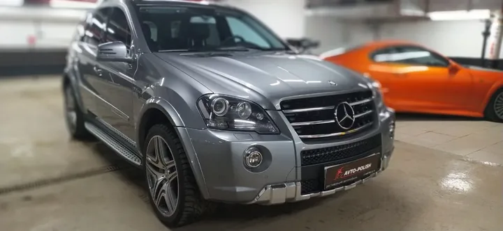 Нанесение Ceramic Pro 9H для Mercedes-Benz ML63
