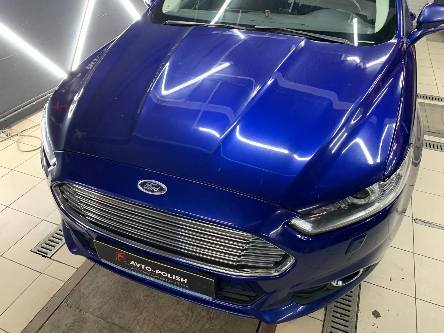 Полная полировка + подкраска сколов для Ford Mondeo