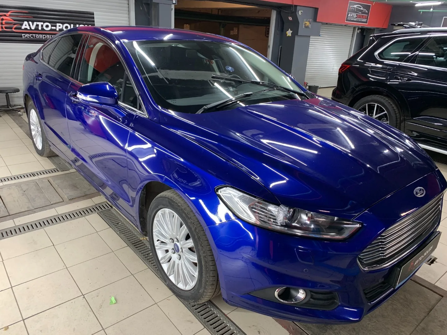 Полная полировка + подкраска сколов для Ford Mondeo