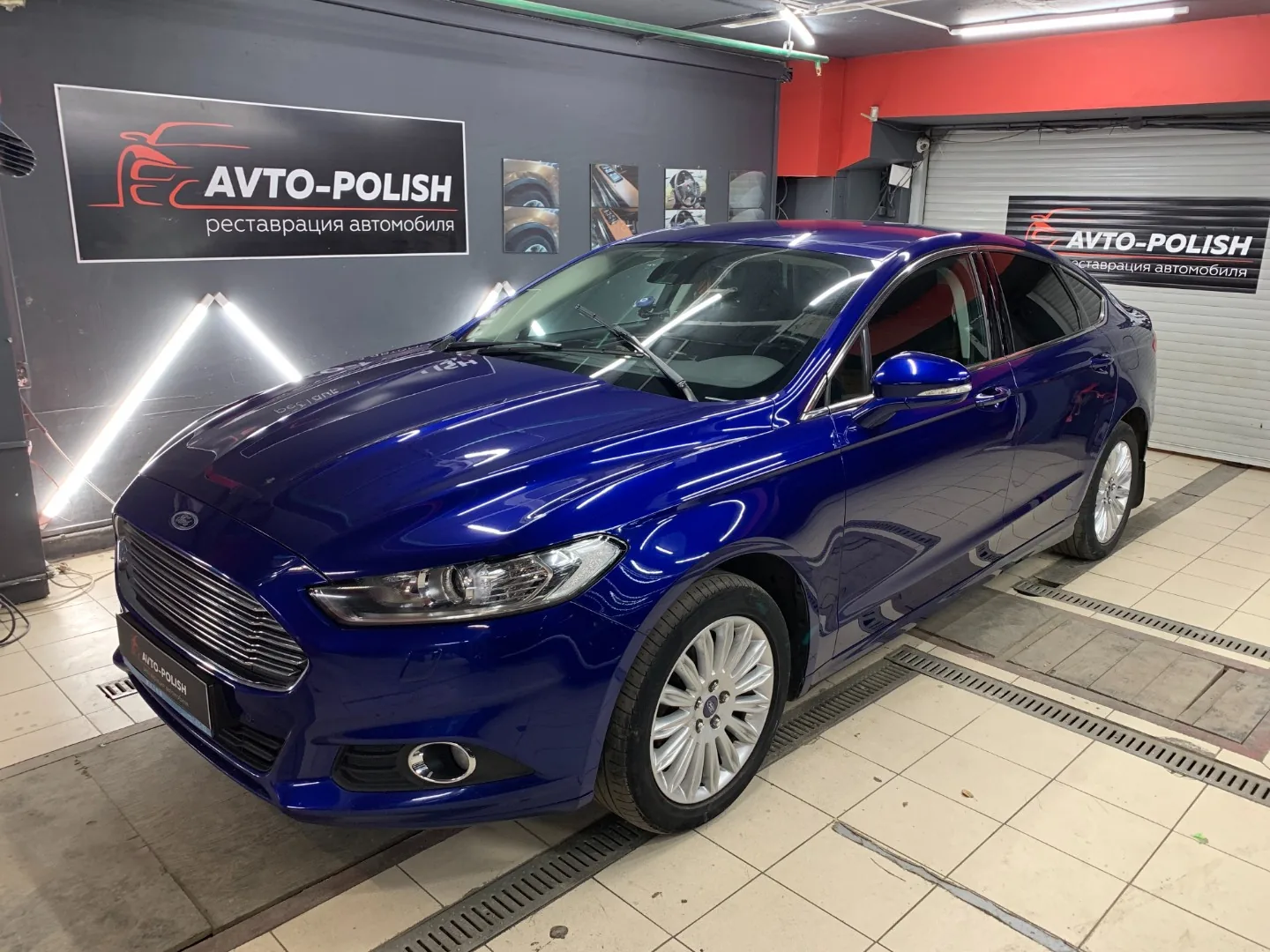 Полная полировка + подкраска сколов для Ford Mondeo