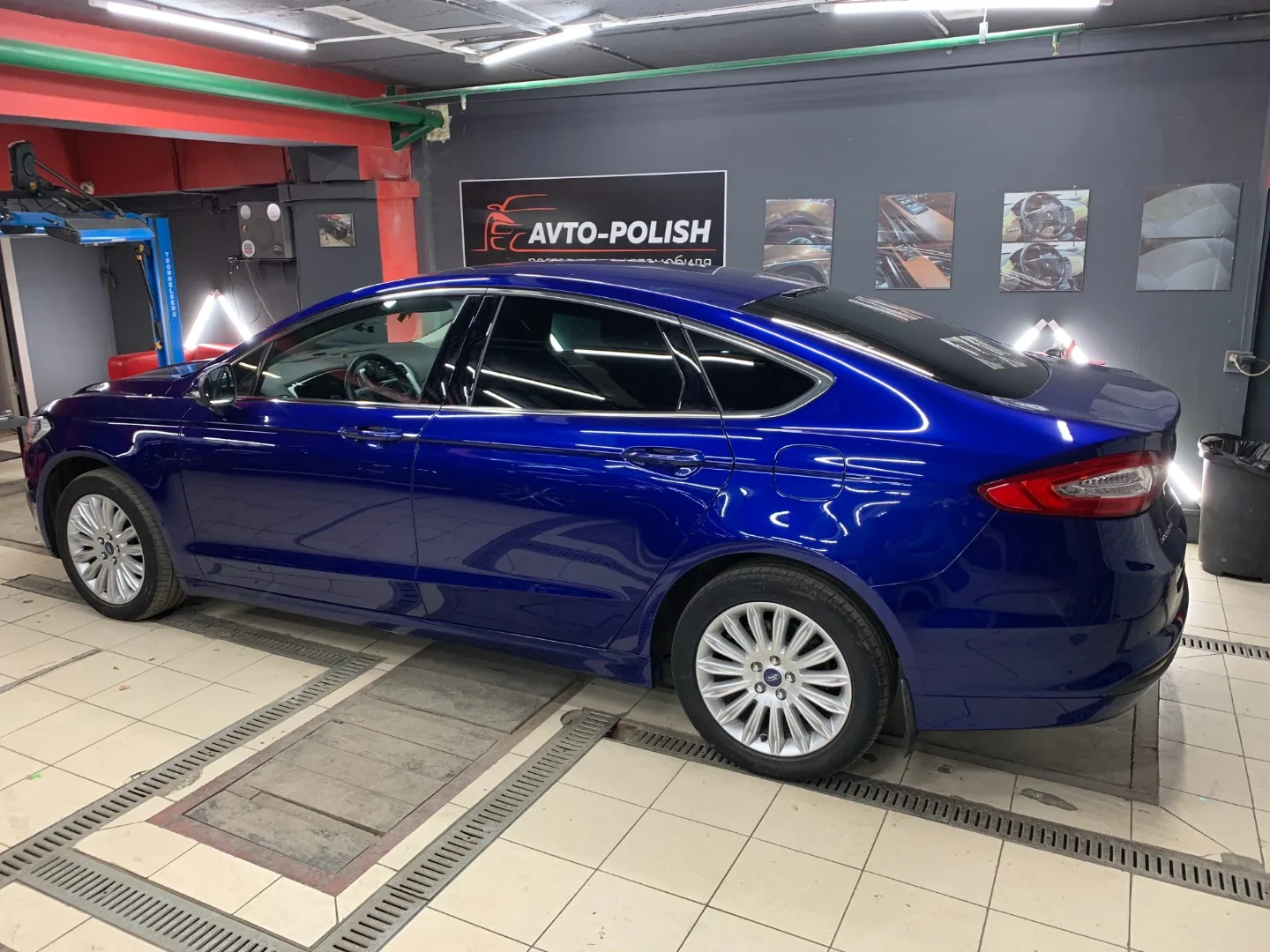 Полная полировка + подкраска сколов для Ford Mondeo