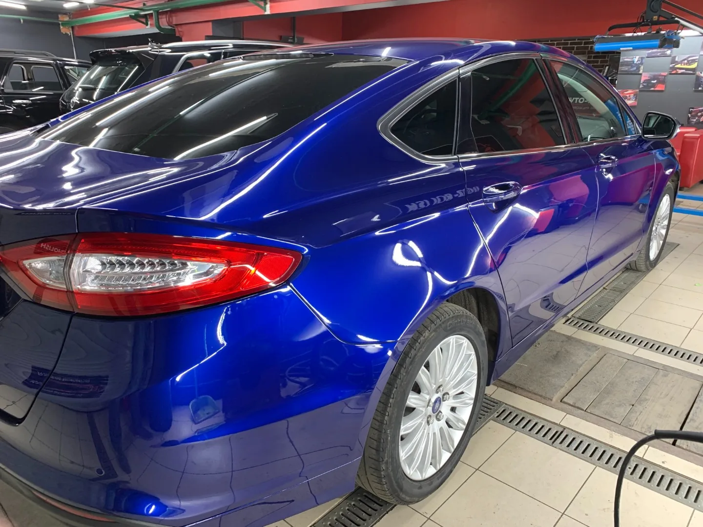 Полная полировка + подкраска сколов для Ford Mondeo