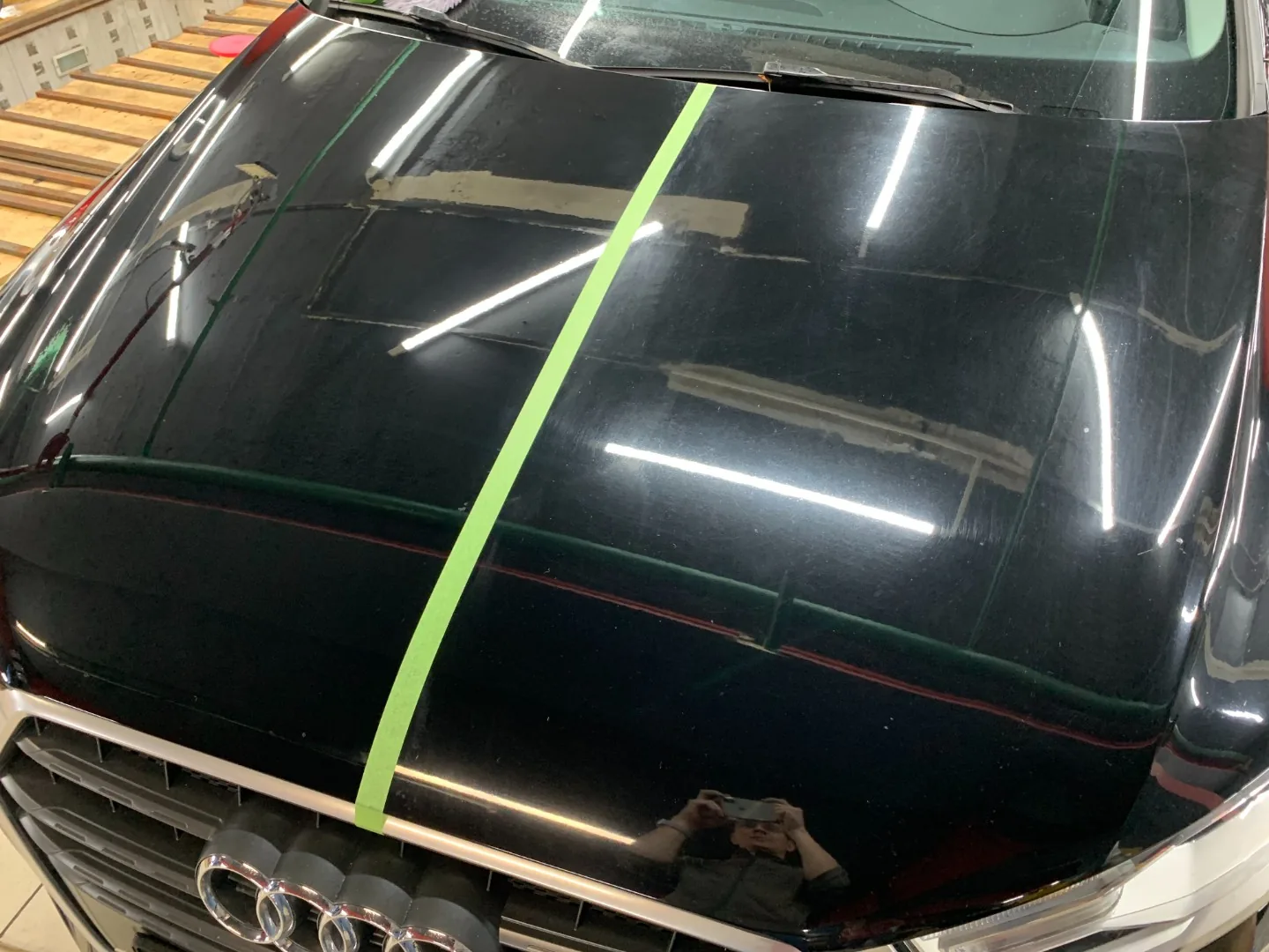 Полировка и нанесение Воска Meguiars для Audi Q3 2015
