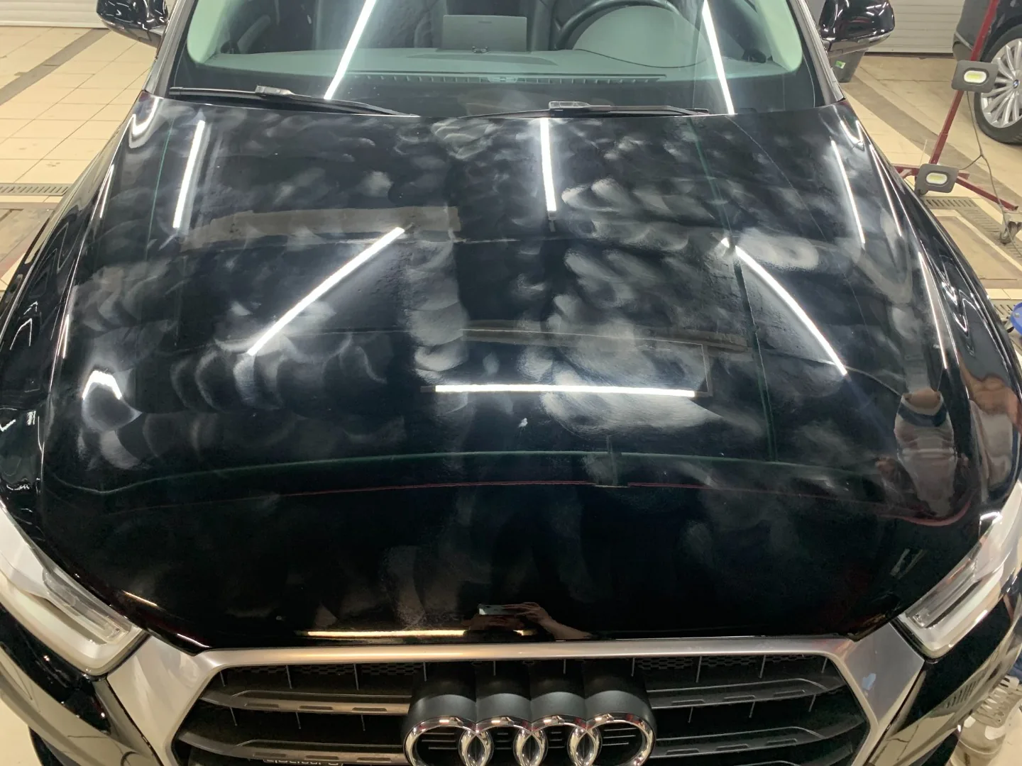Полировка и нанесение Воска Meguiars для Audi Q3 2015