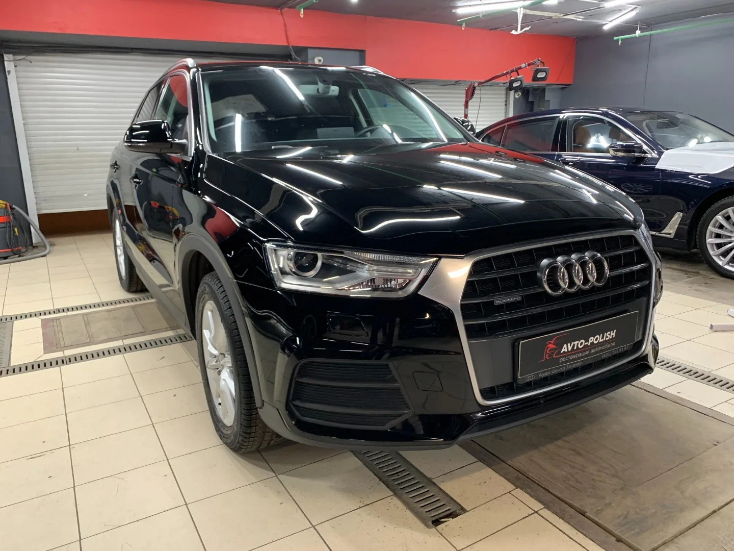 Полировка и нанесение Воска Meguiars для Audi Q3 2015