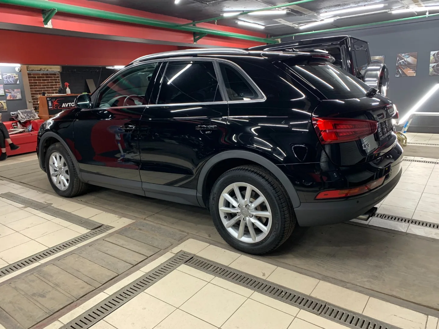 Полировка и нанесение Воска Meguiars для Audi Q3 2015