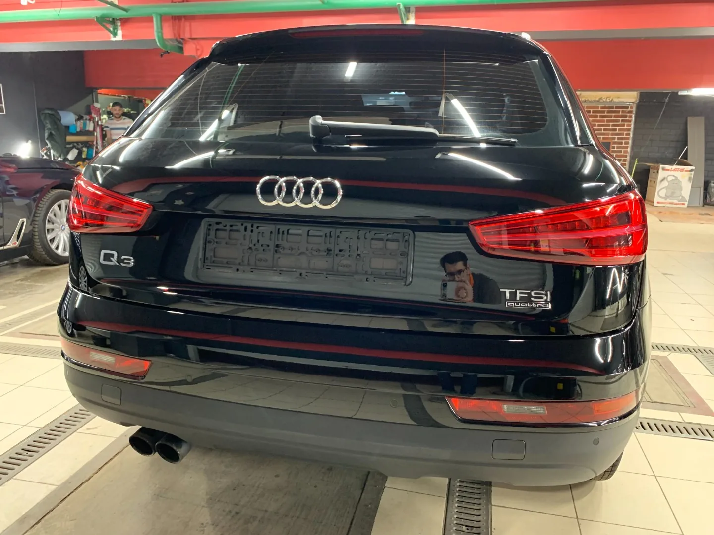 Полировка и нанесение Воска Meguiars для Audi Q3 2015