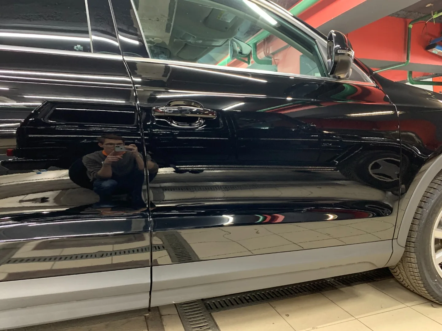 Полировка и нанесение Воска Meguiars для Audi Q3 2015