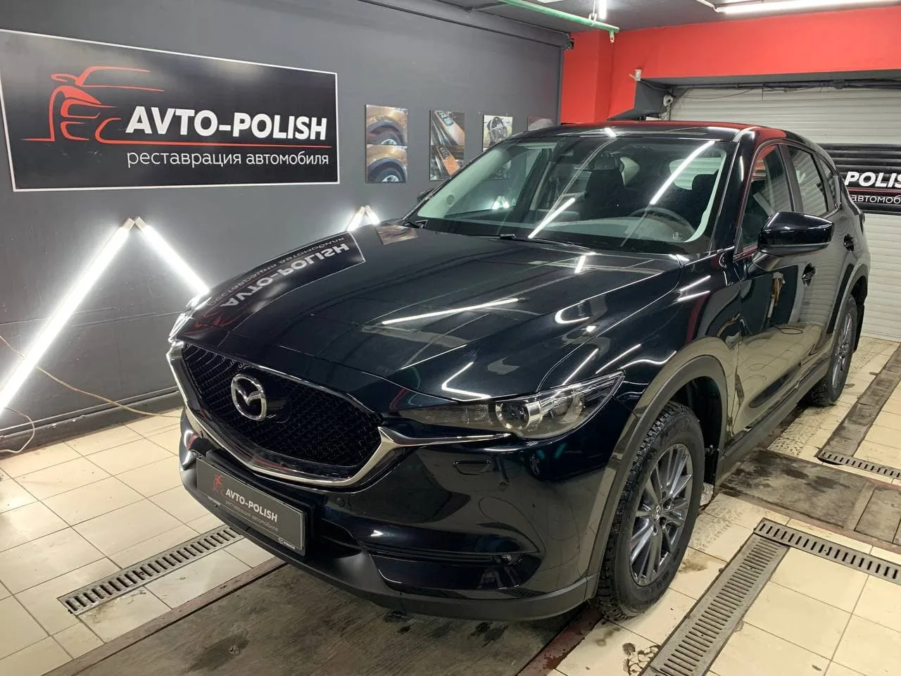 Полировка ЛКП + Нанесение Ceramic Pro 9H для Mazda CX-5