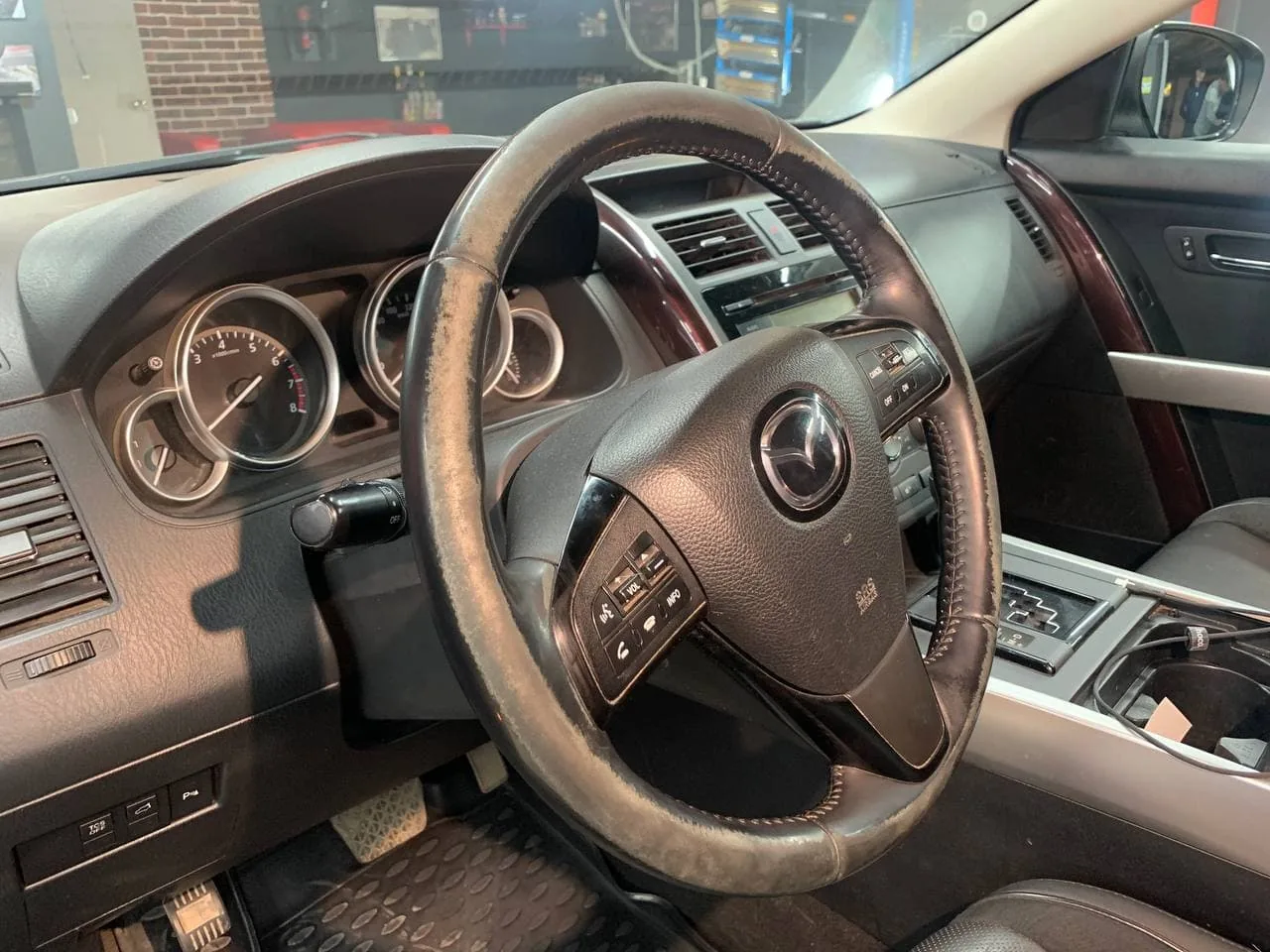 Химчистка + Покраска Руля для Mazda CX-7