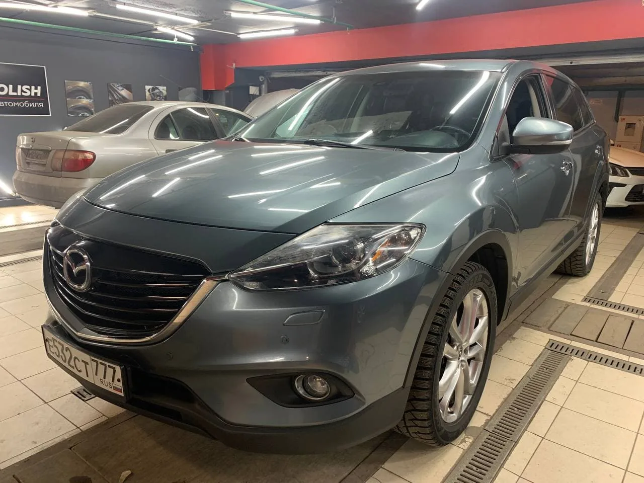 Химчистка + Покраска Руля для Mazda CX-7