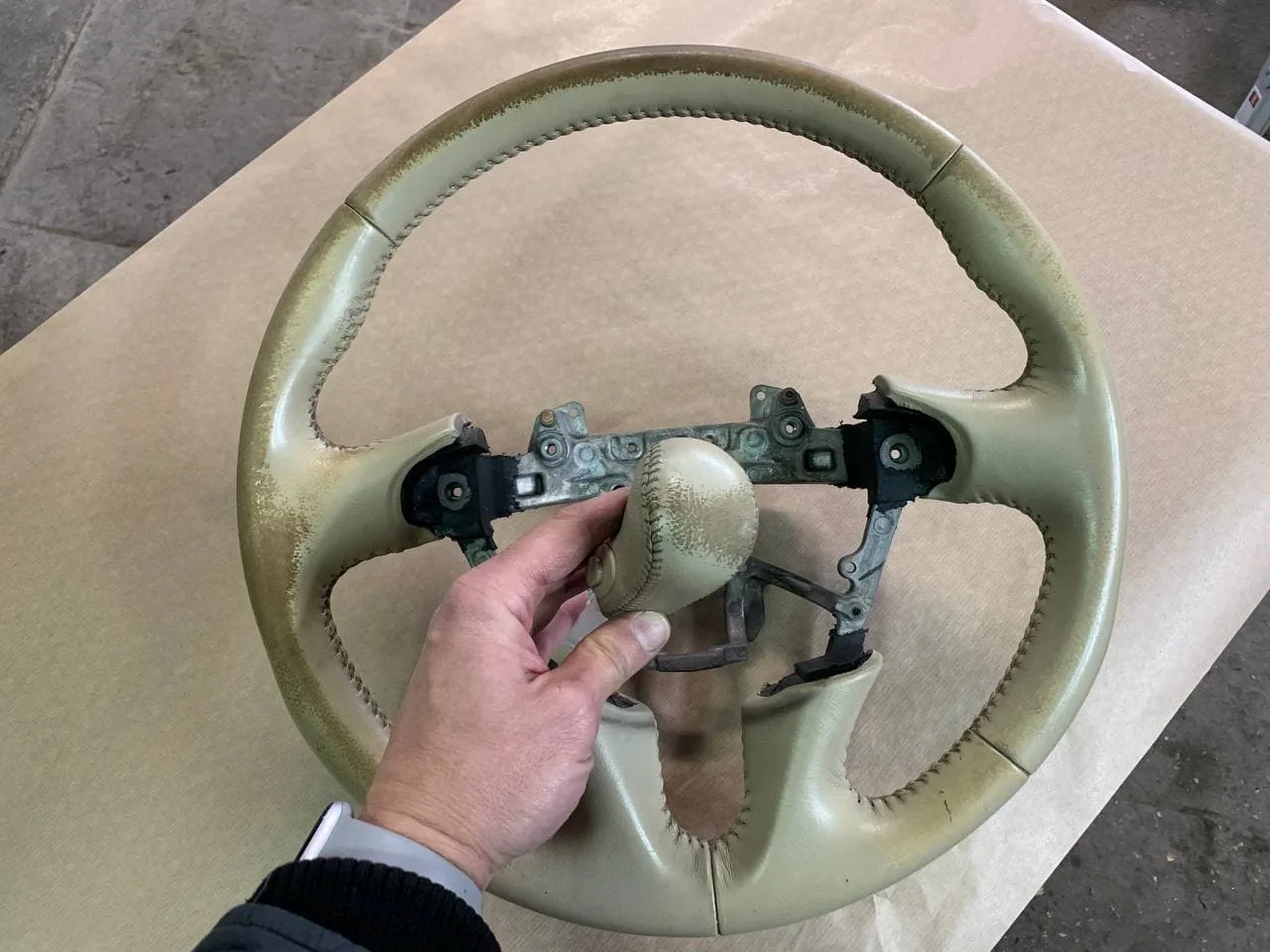 Покраска руля для Nissan Teana