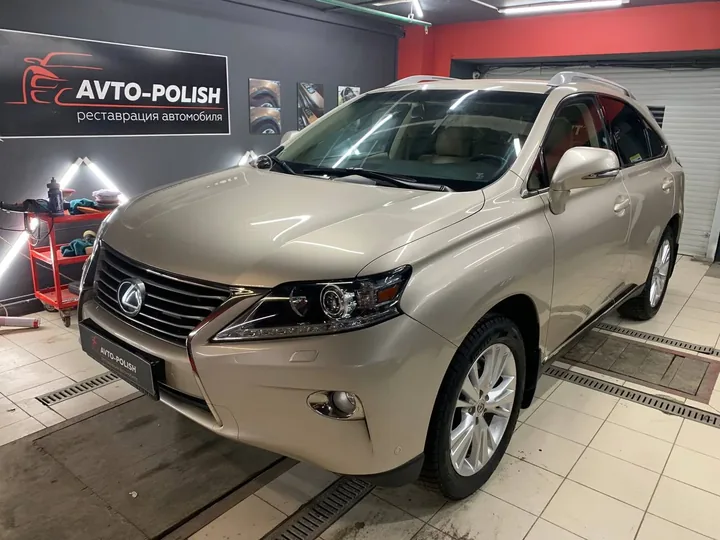 Химчистка и покраска сидений для Lexus RX270