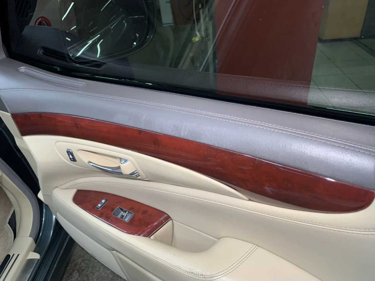 Реставрация салона для Lexus LS
