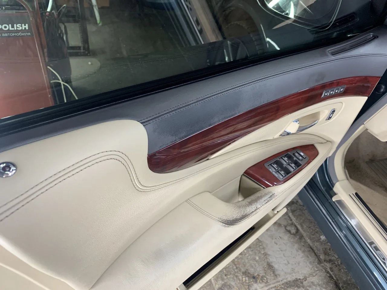 Реставрация салона для Lexus LS