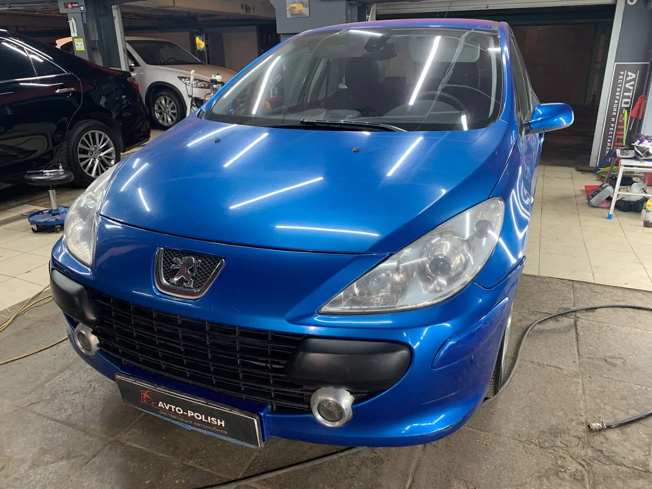 Химчистка салона автомобиля для Peugeot 307