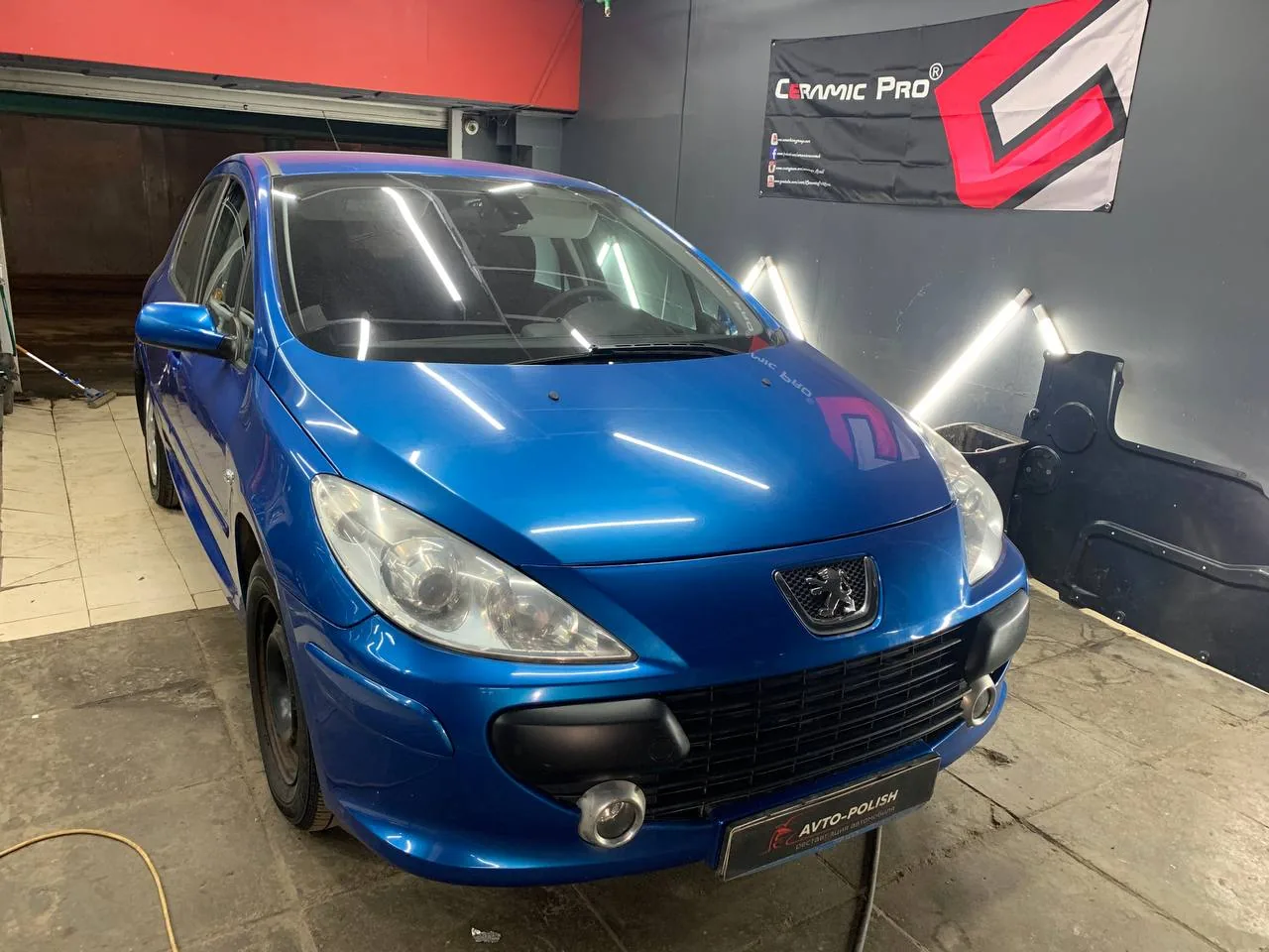 Химчистка салона автомобиля для Peugeot 307