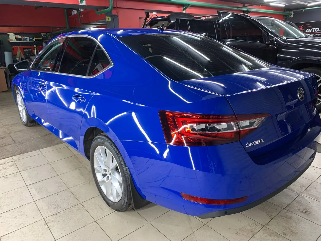 Полировка и керамическая защита для Skoda Superb