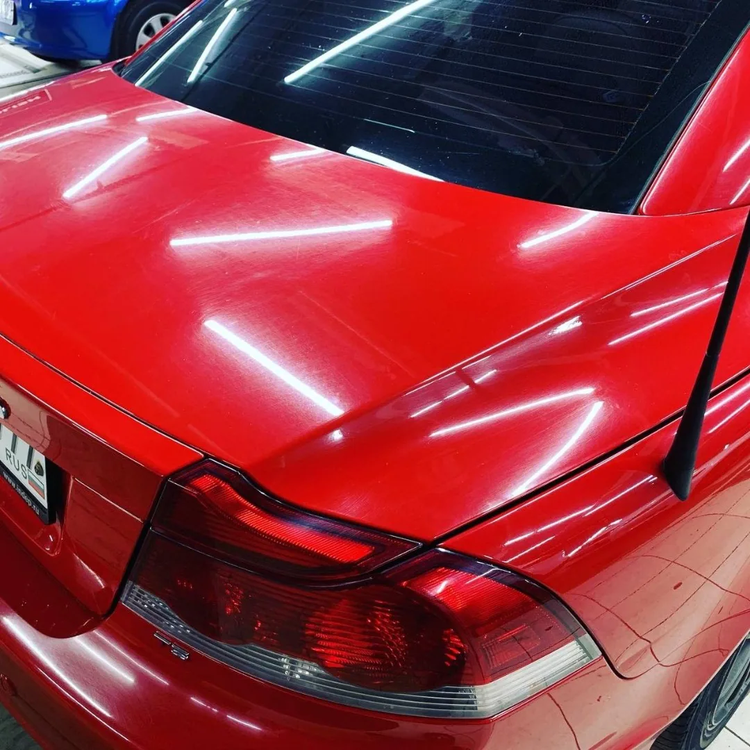 Полировка и жидкое стекло для Volvo C70