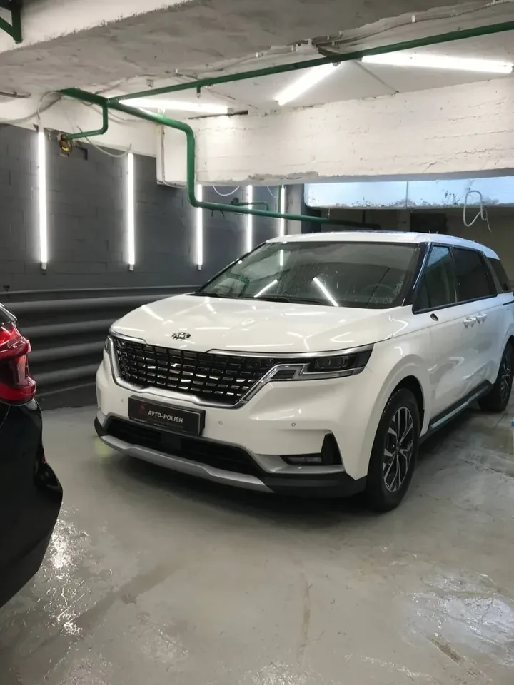 Оклейка кузова SunTek и стайлинг крыши для Kia Carnival