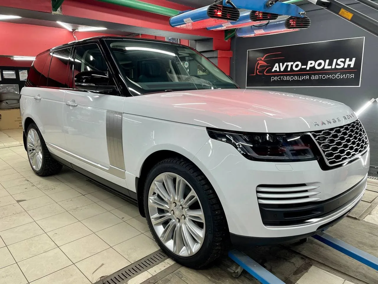 Нанесение CeramicPro 9H для Range Rover 2021