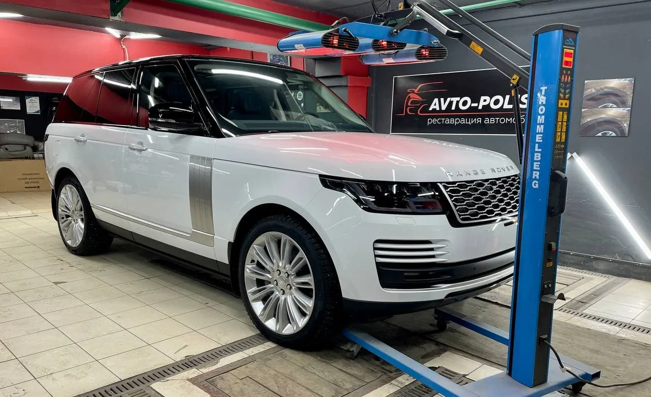 Нанесение CeramicPro 9H для Range Rover 2021