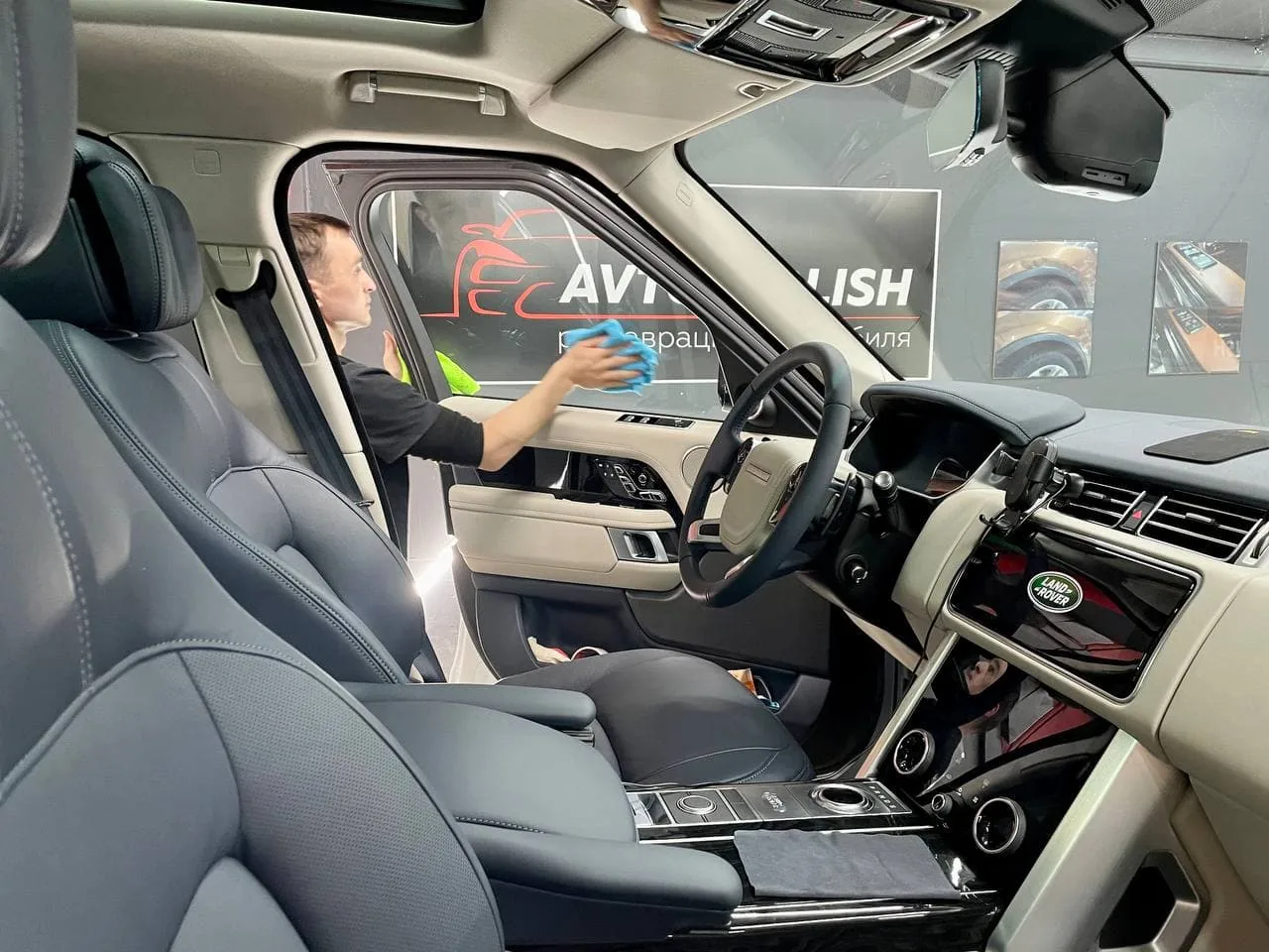 Нанесение CeramicPro 9H для Range Rover 2021