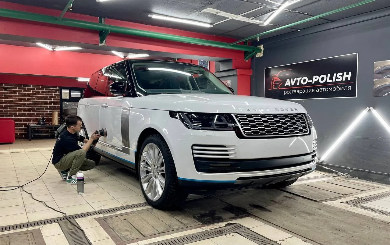 Нанесение CeramicPro 9H для Range Rover 2021