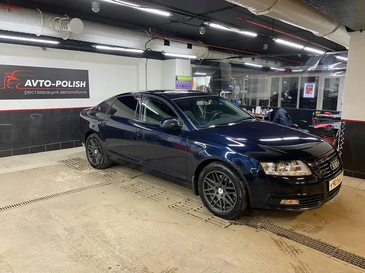 Покраска сиденья и кожи руля для Audi