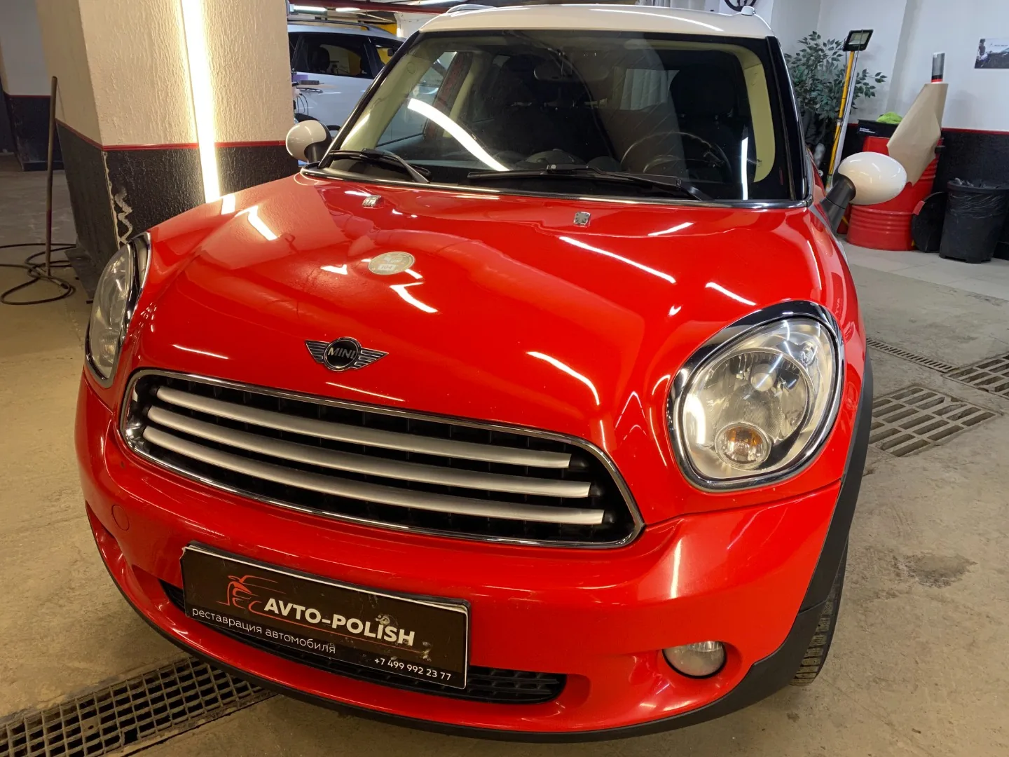Химчистка салона автомобиля для Mini Cooper
