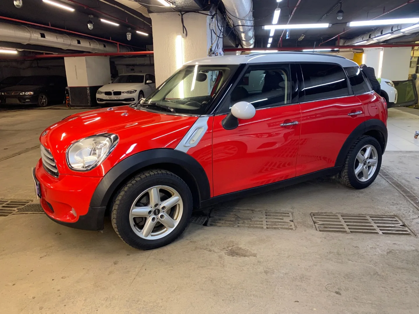 Химчистка салона автомобиля для Mini Cooper