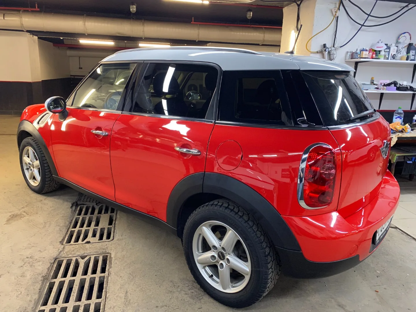Химчистка салона автомобиля для Mini Cooper