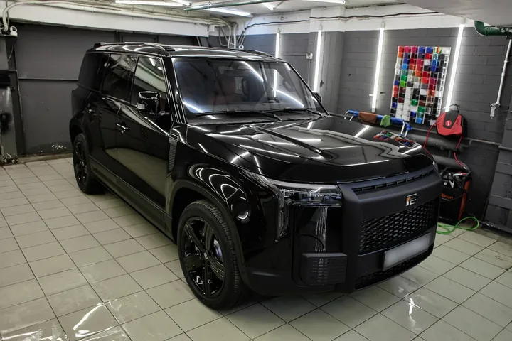 Оклейка автомобиля матовой пленкой для Polar Stone