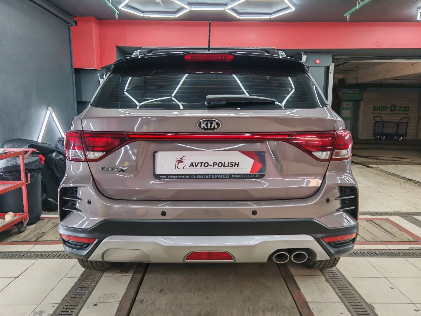 Химчистка салона для Kia Rio