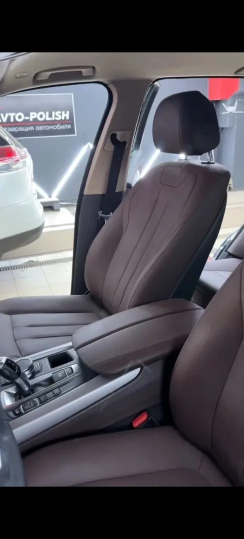 Химчистка и реставрация салона для BMW X5
