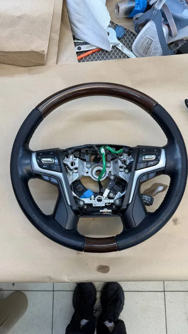 Покраска руля для Toyota