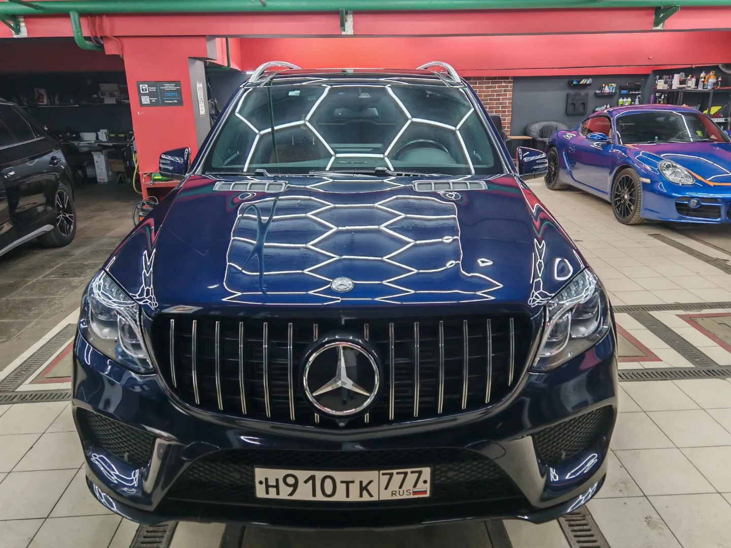 Полировка кузова на Mercedes-Benz