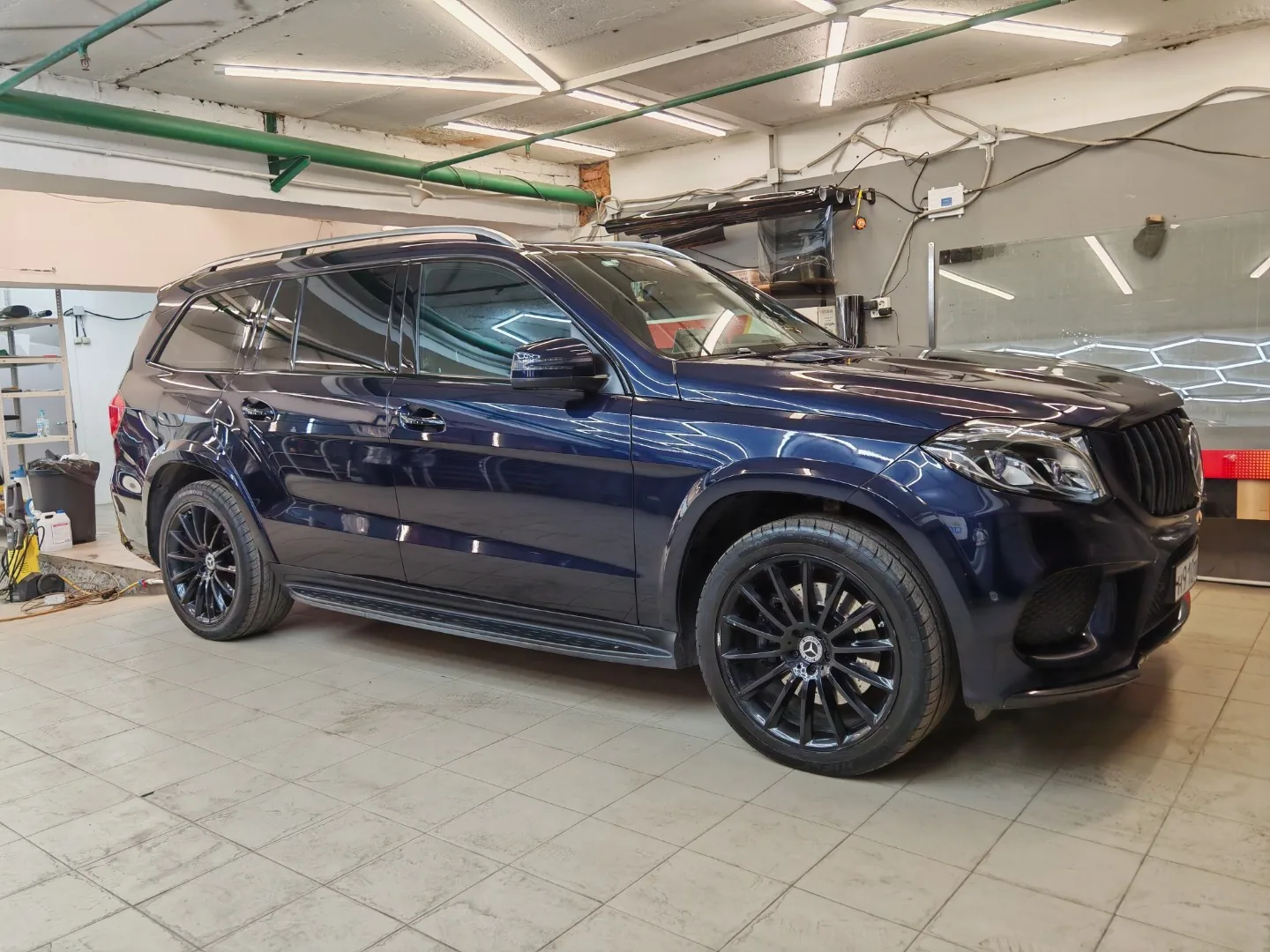 Полировка кузова на Mercedes-Benz