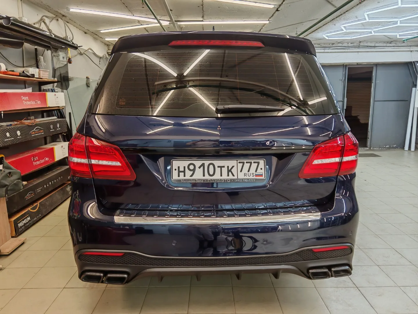 Полировка кузова на Mercedes-Benz