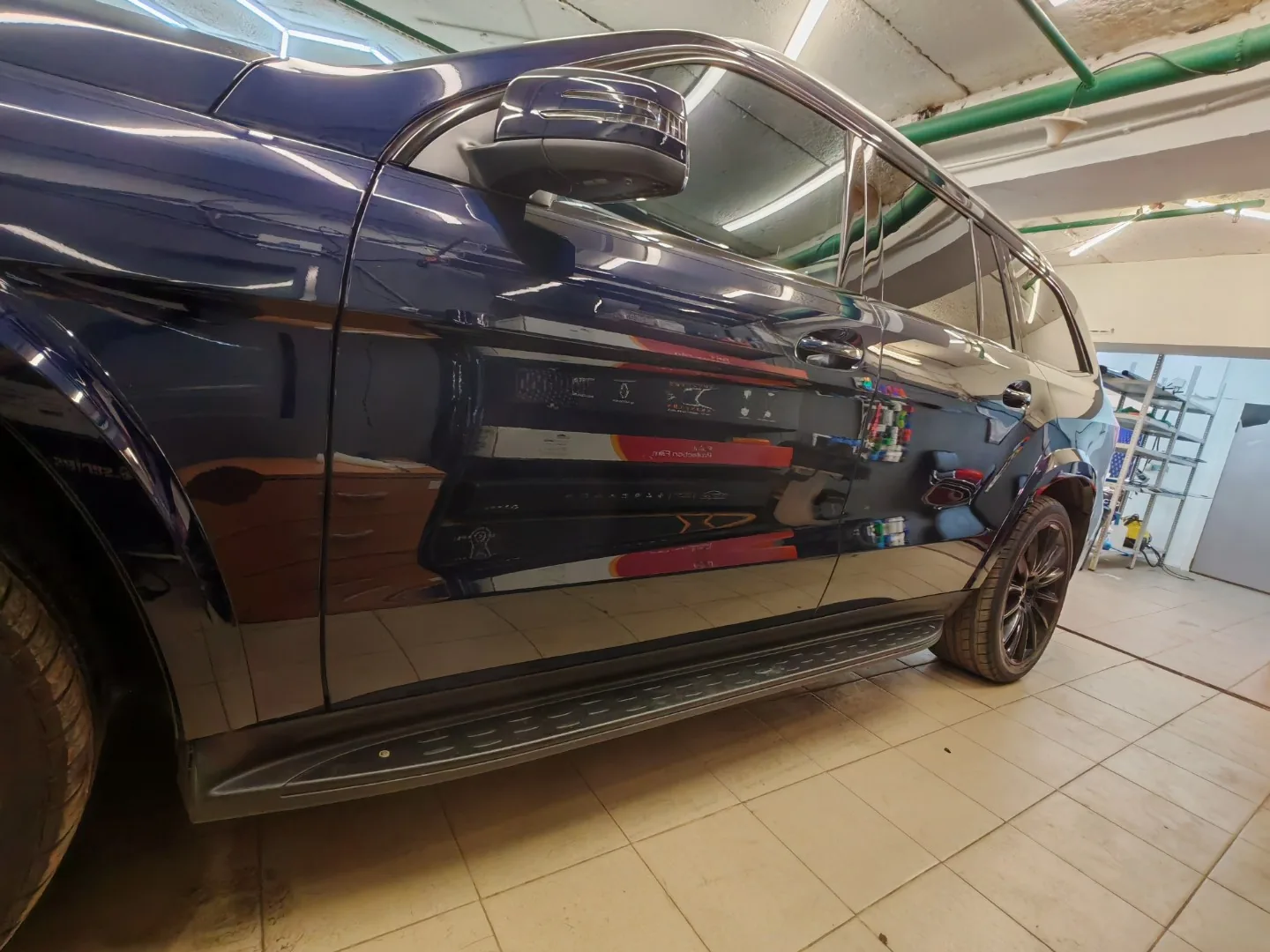 Полировка кузова на Mercedes-Benz